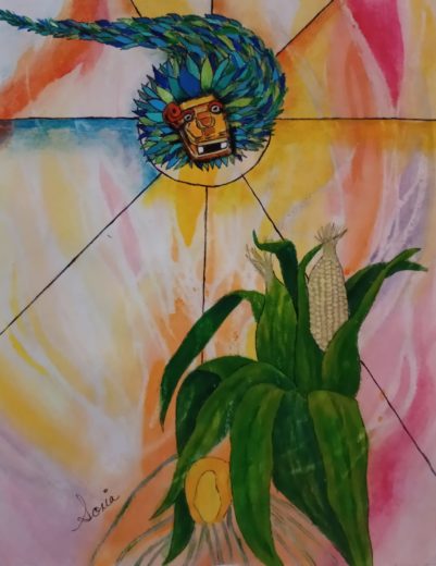 Quetzalcóatl, el dios que proporcionó el maíz azteca
